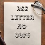 rss letter no 0876